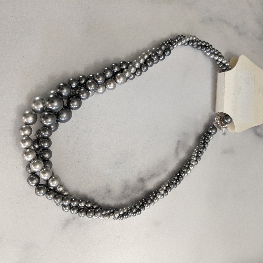 Double beaded necklace